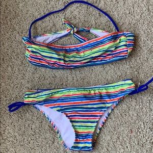 Acqua Azzurra Italian Bandeau Bikini Girl’s 12